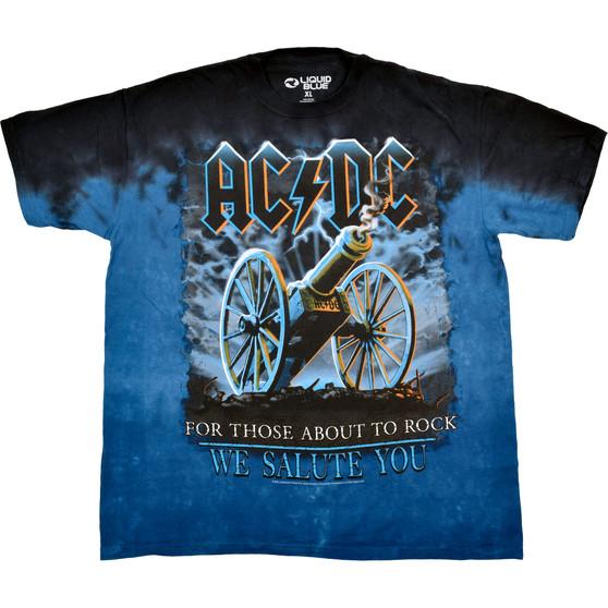 Liquid Blue 21 Gun Salute Tie-Dye T-Shirt