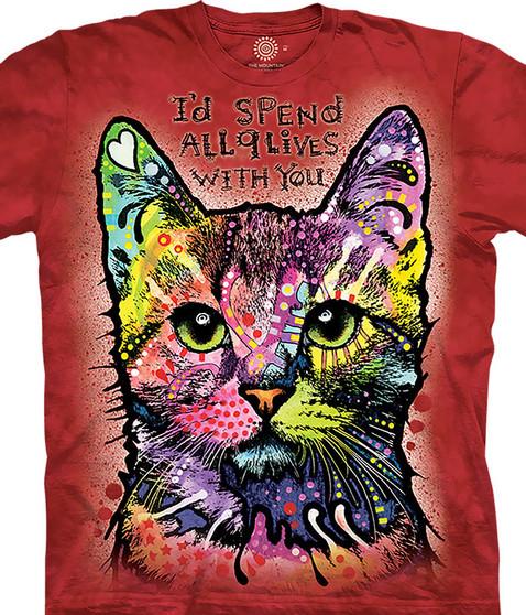 liquid blue 9 Lives Classic Cotton T-Shirt