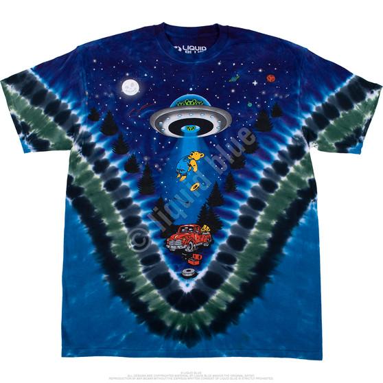 Liquid Blue Abduction Tie-Dye T-Shirt