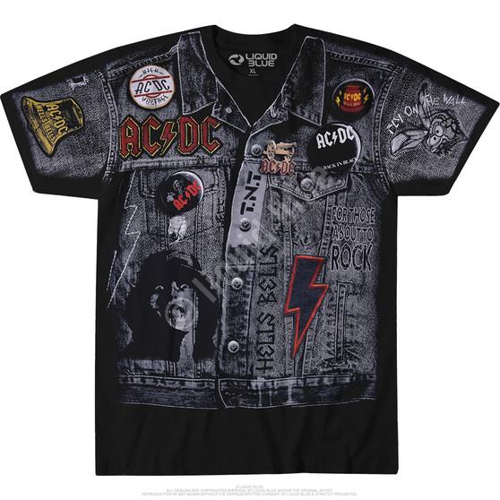 Liquid Blue AC/DC Jacket Black T-Shirt
