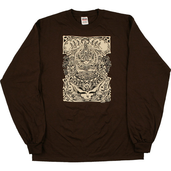 Liquid Blue Aiko Aiko Brown Long Sleeve T-Shirt