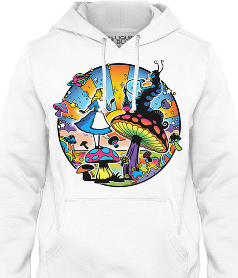 liquid blue Alice Mod Hoodie