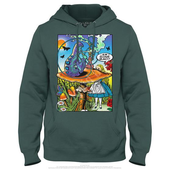 Liquid Blue Alice Pop Art Hoodie