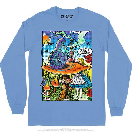 Liquid Blue Alice Pop Art Long Sleeve T-Shirt