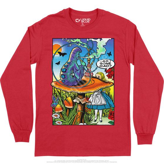 Liquid Blue Alice Pop Art Long Sleeve T-Shirt