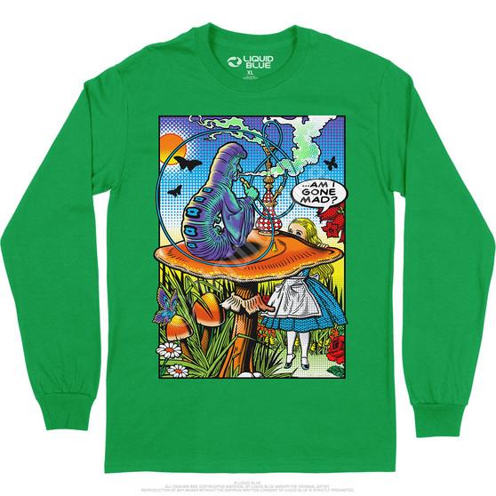 Liquid Blue Alice Pop Art Long Sleeve T-Shirt