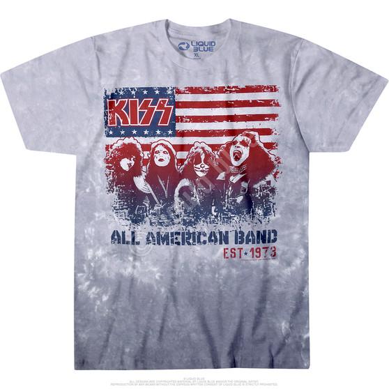 Liquid Blue All American Band Tie-Dye T-Shirt