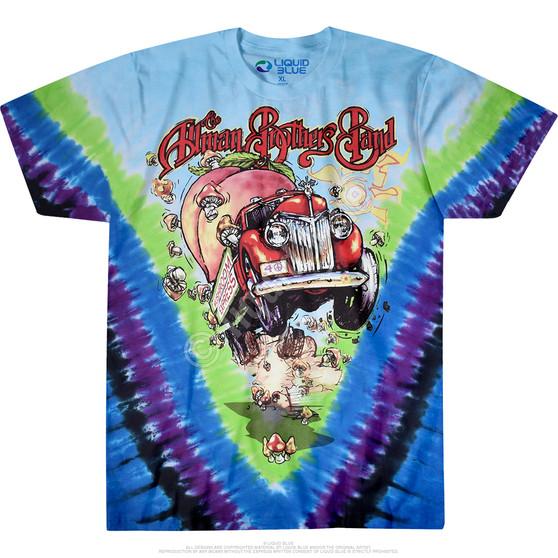Liquid Blue Allman Brothers Tie-Dye T-Shirt