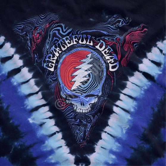 Liquid Blue American Ripple Tie-Dye T-Shirt