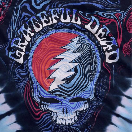 Liquid Blue American Ripple Tie-Dye T-Shirt