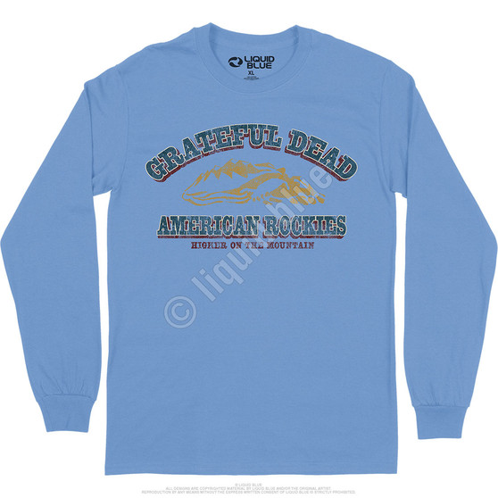 Liquid Blue American Rockies Long Sleeve T-Shirt
