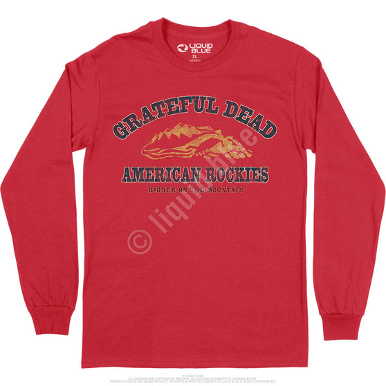 Liquid Blue American Rockies Long Sleeve T-Shirt
