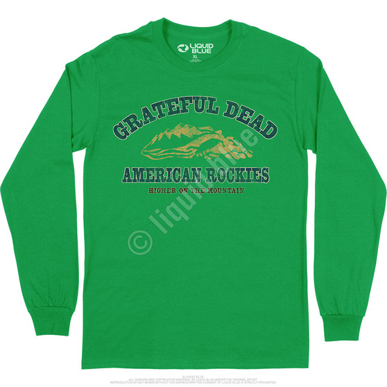 Liquid Blue American Rockies Long Sleeve T-Shirt