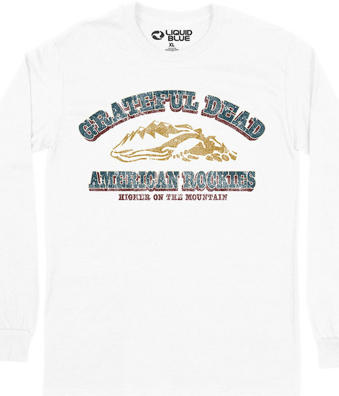liquid blue American Rockies Long Sleeve T-Shirt