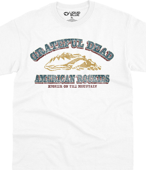 liquid blue American Rockies T-Shirt