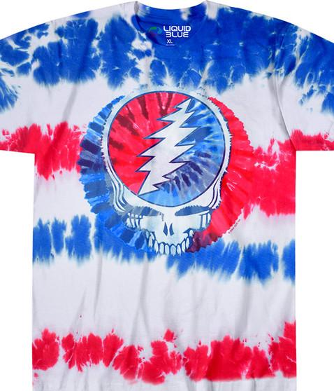 liquid blue American SYF Tie-Dye T-Shirt