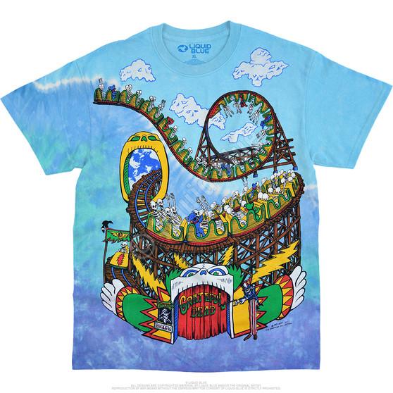 Liquid Blue Amusement Park Tie-Dye T-Shirt