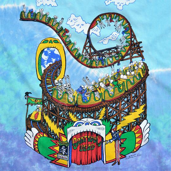 Liquid Blue Amusement Park Tie-Dye T-Shirt