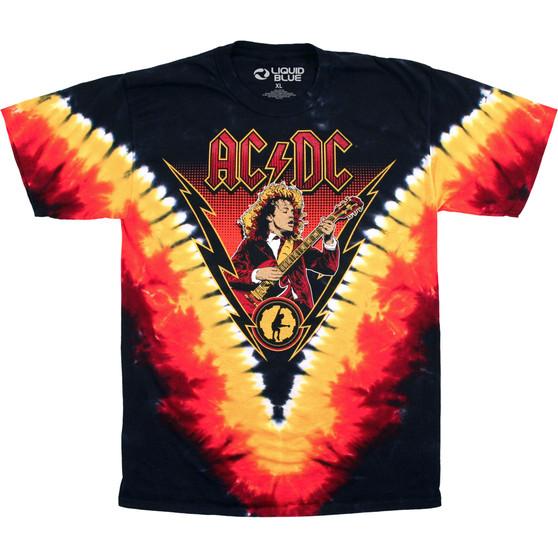 Liquid Blue Angus Lightning Tie-Dye T-Shirt