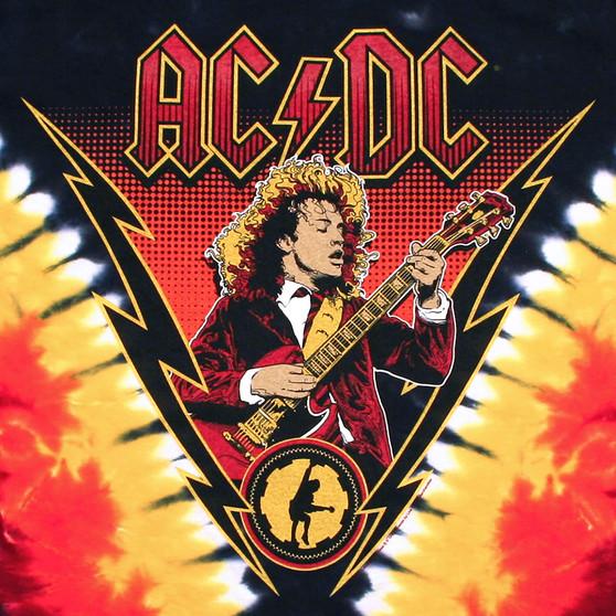 Liquid Blue Angus Lightning Tie-Dye T-Shirt