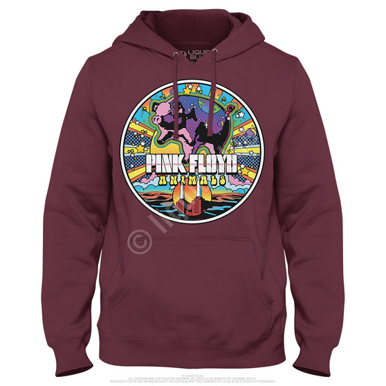 Liquid Blue Animals Mod Hoodie