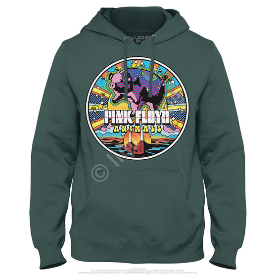Liquid Blue Animals Mod Hoodie