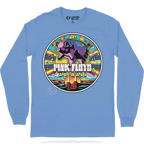 Liquid Blue Animals Mod Long Sleeve T-Shirt