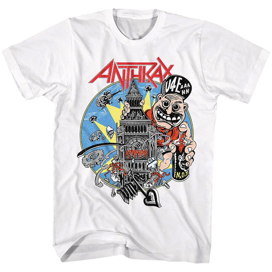 Liquid Blue Anthrax U4EAAH Grey T-Shirt