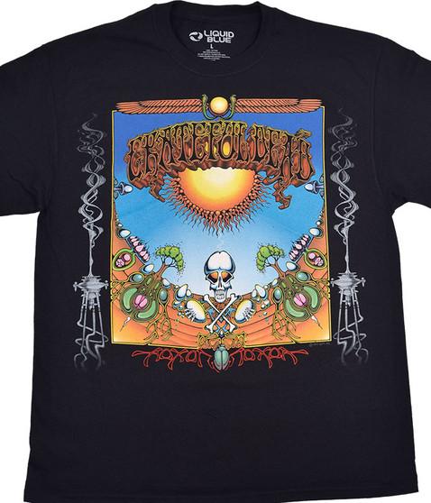liquid blue Aoxomoxoa Black T-Shirt
