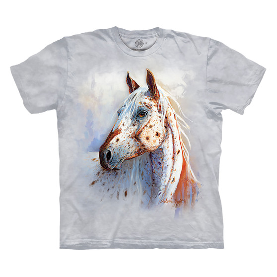 Liquid Blue Appaloosa Soul Classic Cotton T-Shirt