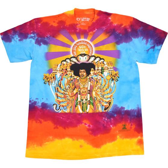 Liquid Blue Axis Bold As Love Tie-Dye T-Shirt