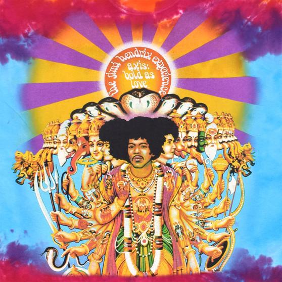 Liquid Blue Axis Bold As Love Tie-Dye T-Shirt