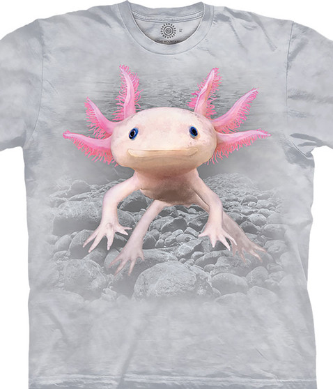 liquid blue Axolotl Classic Cotton T-Shirt