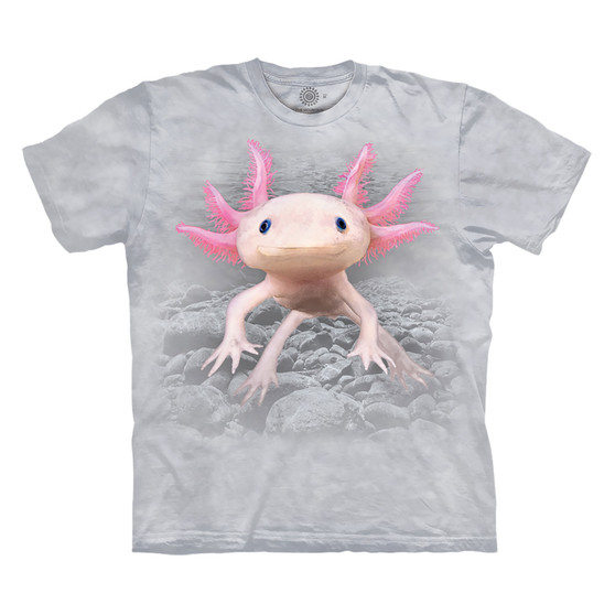 Liquid Blue Axolotl Kids' T-Shirt