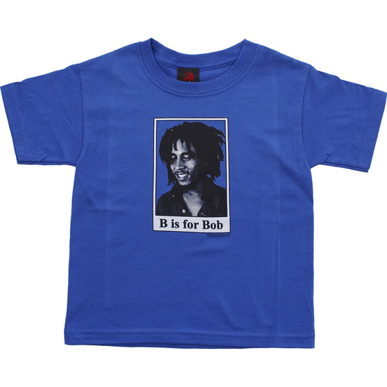 Liquid Blue B Is For Bob Toddler Blue T-Shirt