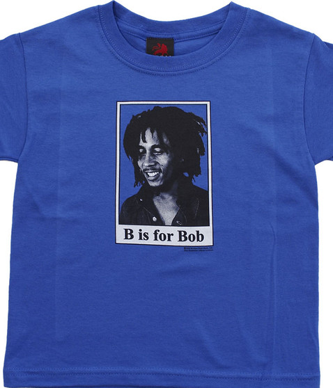 liquid blue B Is For Bob Toddler Blue T-Shirt
