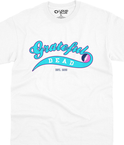 liquid blue Ballpark Cyan T-Shirt