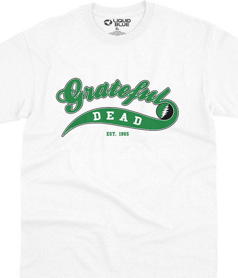 liquid blue Ballpark Green T-Shirt