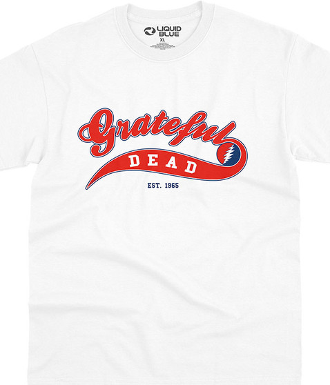 liquid blue Ballpark Red T-Shirt