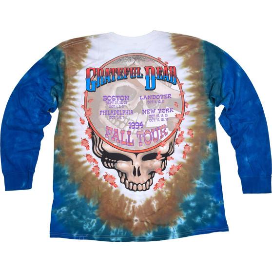 Liquid Blue Banjo Tie-Dye Long Sleeve T-Shirt
