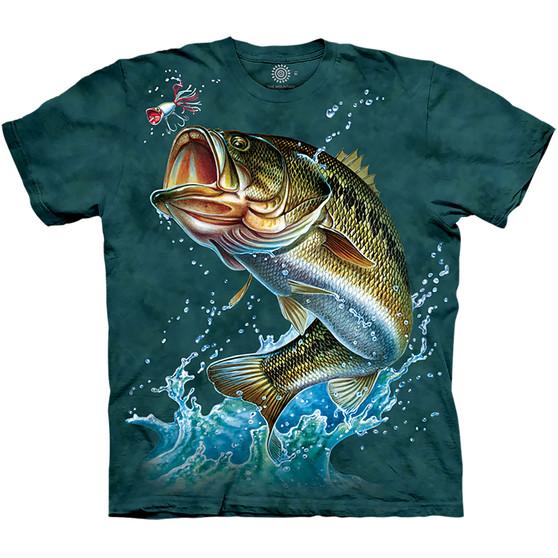 Liquid Blue Bass Classic Cotton T-Shirt