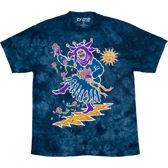 Liquid Blue Batik Jester Tie-Dye T-Shirt