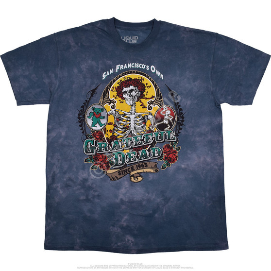 Liquid Blue Bay Area Beloved Vat Tie-Dye T-Shirt