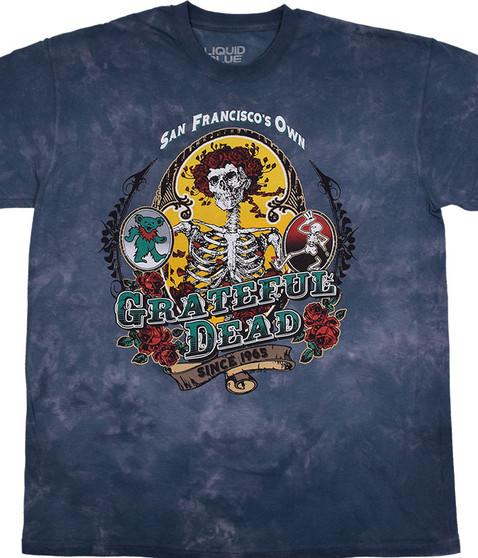 liquid blue Bay Area Beloved Vat Tie-Dye T-Shirt