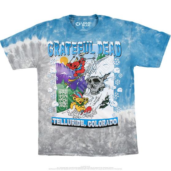 Liquid Blue Bear Mountain Tie-Dye T-Shirt