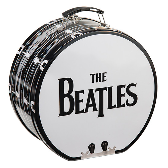 Liquid Blue Beatles Drum Tin Tote
