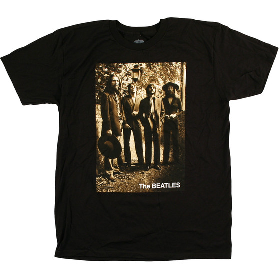 Liquid Blue Beatles Sepia '69 Black T-Shirt