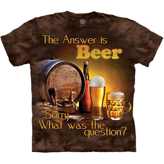 Liquid Blue Beer Outdoor Classic Cotton T-Shirt