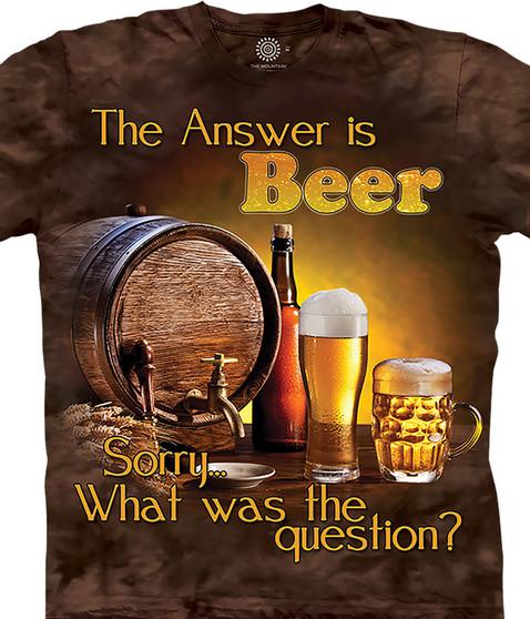 liquid blue Beer Outdoor Classic Cotton T-Shirt