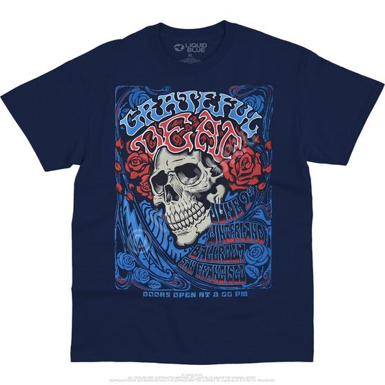 Liquid Blue Bertha Ballroom Navy T-Shirt